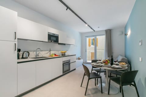 Kitchen and dining area
