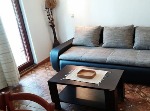 Apartment (Classic One Bedroom Apartment with Te) | Living room | 32-inch flat-screen TV with satellite channels