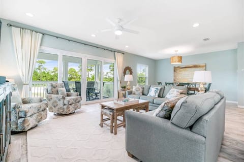 Hidden Gem is beautifully decorated and has comfortable seating to enjoy family time together
