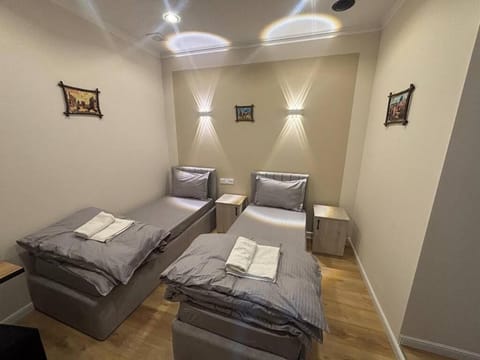Standard Twin Room, City View | Desk, laptop workspace, soundproofing, WiFi (free)