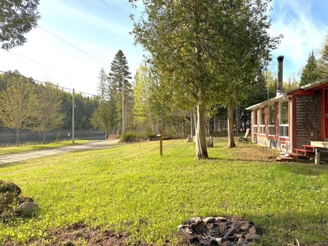 Front lawn overlooking the river