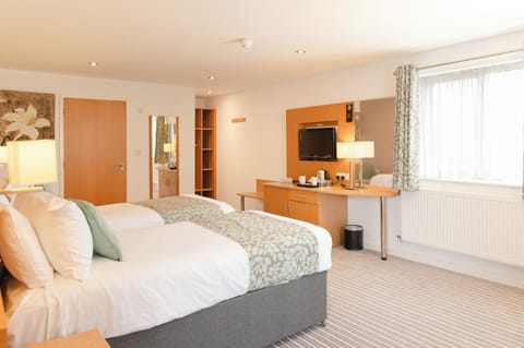 Double or Twin Room | Desk, laptop workspace, iron/ironing board, free WiFi