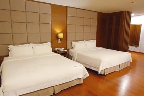 Deluxe Quadruple Room, Balcony, Garden View | In-room safe, blackout drapes, soundproofing, WiFi (free)