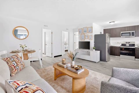 Relax in the bright and comfortable living room, the perfect place to unwind after a day of exploring Fort Lauderdale.