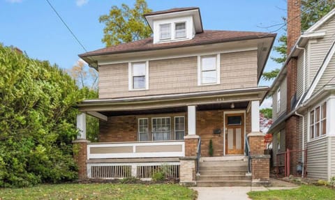 Charming classic home with covered porch and inviting curb appeal