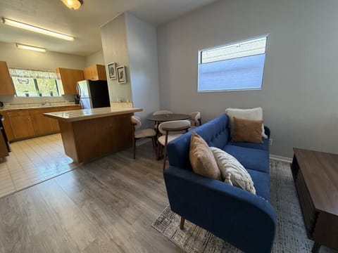 Kitchen and Living room open floor
