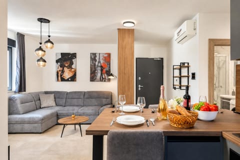 Living and dining room