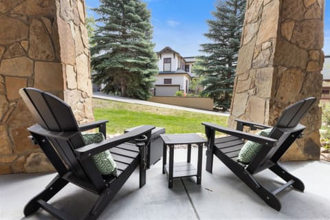 Private Covered Patio Seating