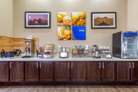 Free buffet breakfast