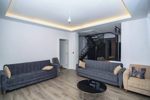 Villa, 3 Bedrooms, Smoking, Private Pool | Living area
