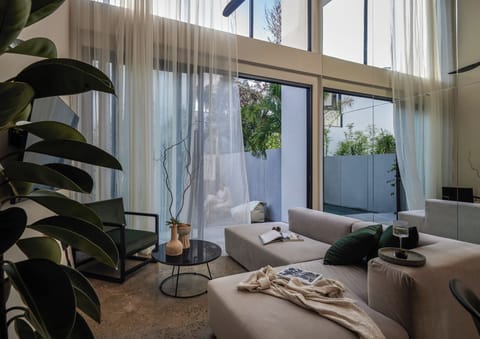Luxury Villa, 3 Bedrooms, Private Pool, Garden View | Living area | 50-inch Smart TV with digital channels