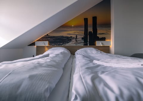 Double or Twin Room, Private Bathroom (Top floor) | Individually furnished, desk, iron/ironing board, cribs/infant beds