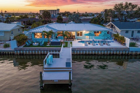 Watch the sky turn every shade of pink from your own backyard oasis.