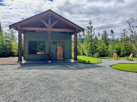 Exterior surrounded by forest and nature