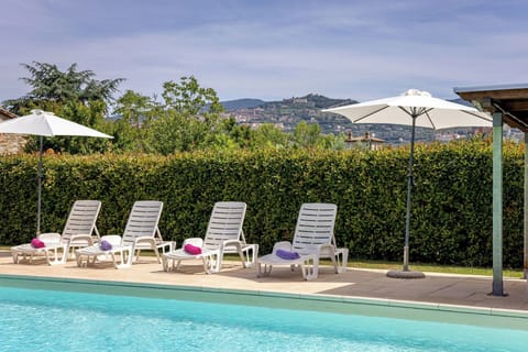 Swimming Pool, Umbrella, Outdoor Furniture, Resort, Shade, Chair, Outdoor Table, Sunlounger, Eco Hotel, Landscaping