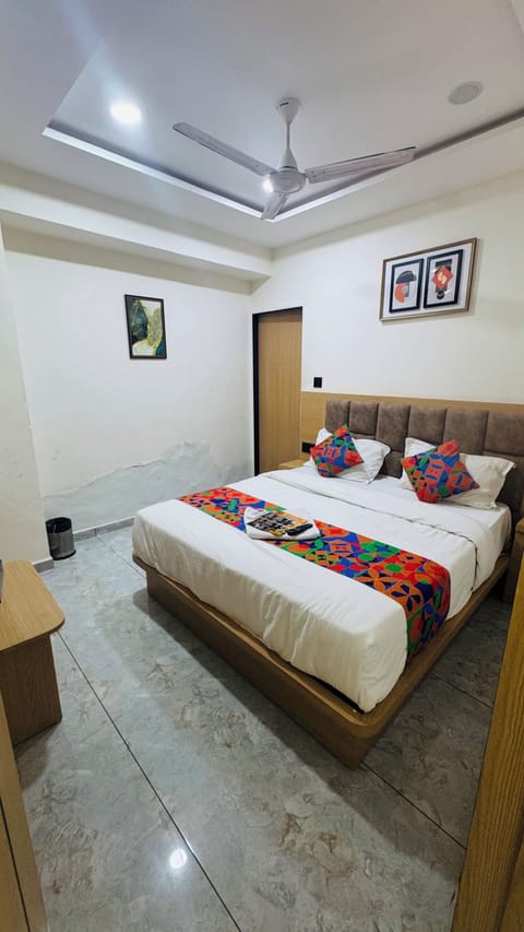 Deluxe Double Room, City View | In-room safe, desk, laptop workspace, iron/ironing board