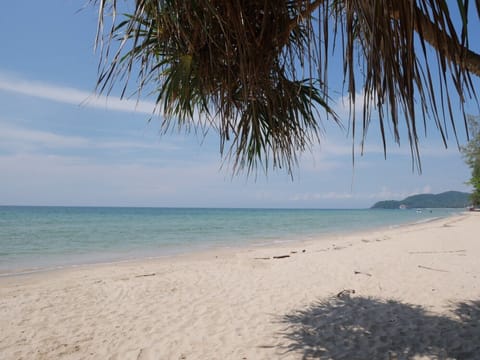 Private beach