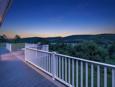 Deck | Outdoor Seating | River Views & Tree Line