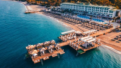 Private beach, beach shuttle, beach cabanas, sun loungers