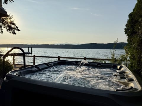 Hot tub with a view