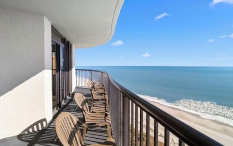 Soak up sweeping ocean views from your private balcony.