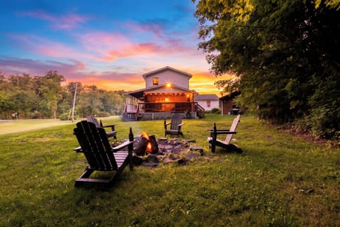 Firepit area.