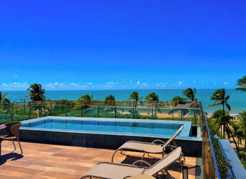 Rooftop pool