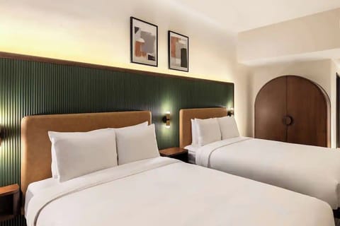 Bedroom. Interior and views may vary based on location and availability.