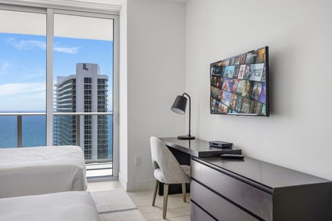 Family Apartment, Beach View | Iron/ironing board, WiFi (free)