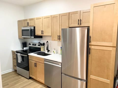 Modern kitchen.