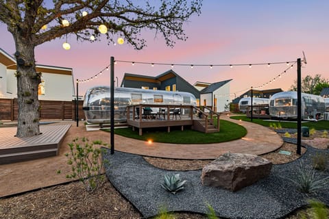 Your own private deck, just outside the door. Morning coffee, an evening drink, or a quiet moment to yourself, this outdoor space is yours alone.