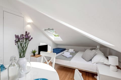 Family Studio, Microwave (Central Loft Sestri Levante) | Living area