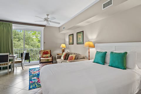 Spacious studio with inviting living area