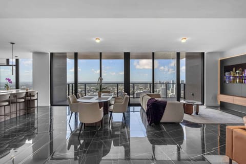 Make mealtime memories together at the formal dining table, seating 6​