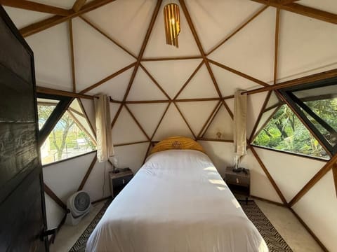 Junior Cabin, Garden View | Premium bedding, down comforters, memory foam beds, desk
