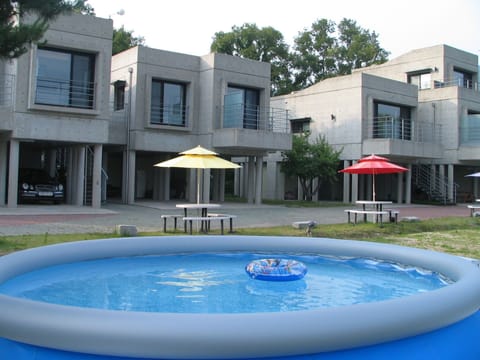 Seasonal outdoor pool