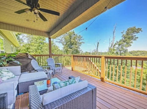 Enjoy a peaceful morning or evening on the patio balcony!