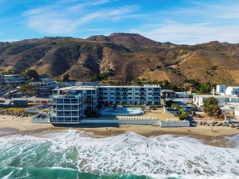 Stunning oceanfront complex with direct beach access.