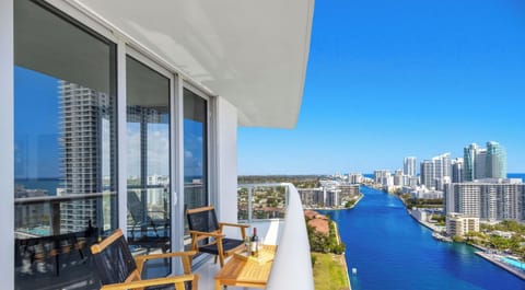 Apartment and balcony views 