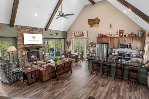 Enjoy the breezy, open layout of the main-level living spaces​