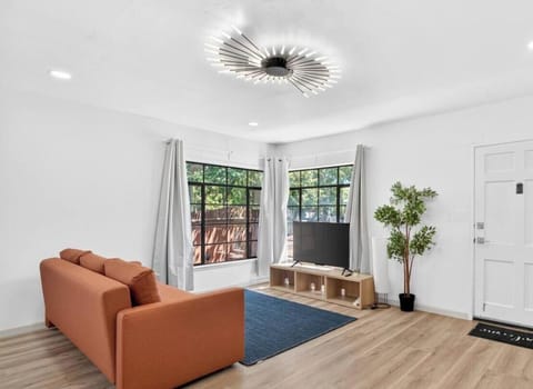 Settle into the bright living room for a movie, quiet conversation, or a relaxing evening after exploring Sacramento.
