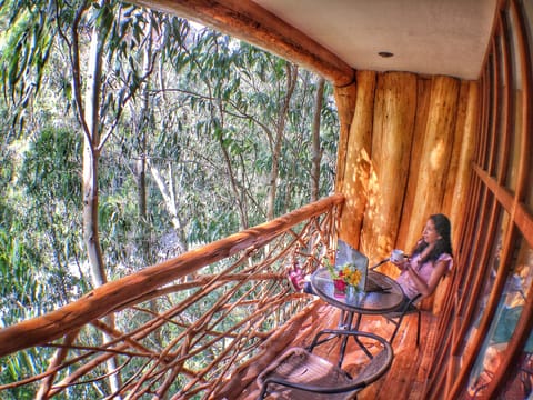 Deluxe Double Room, Balcony, River View | Outdoor dining