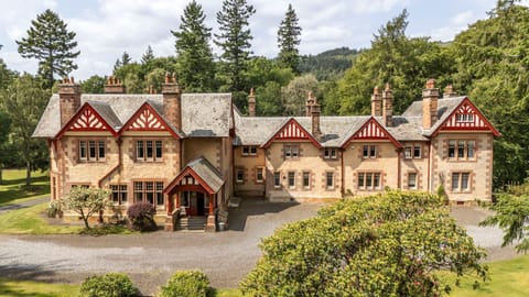 The entrance to Dunkeld House, Perthshire