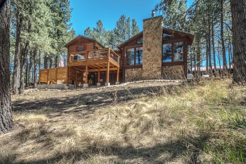 Nestled in the pines just above the Angel Fire Golf Course