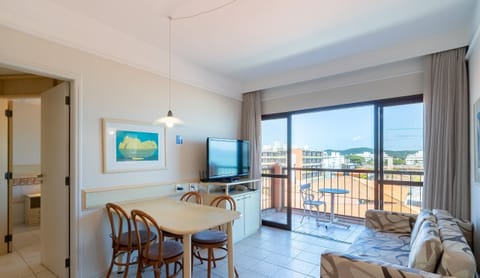 Basic Apartment | Living area | 40-inch TV with digital channels