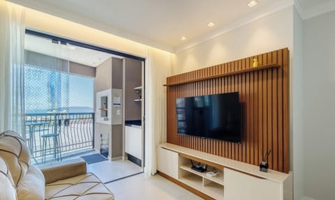 Basic Apartment | Living area | 40-inch TV with digital channels