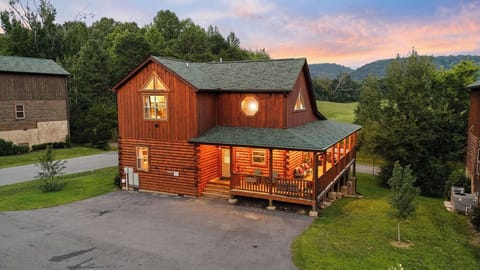 Easy access parking in the front of the cabin plus on a corner lot for easy access and plenty of parking.  