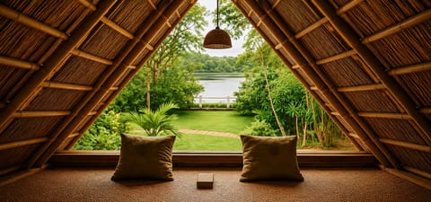 Lake View Cabana Morning View