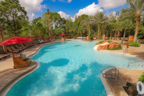 Samawati Springs Pool (Kidani Village) • Zero-Depth Entry + Slide