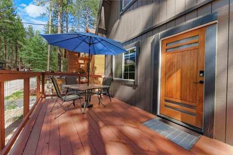 Welcome to Tree Top Verdon, a cozy Tahoe retreat surrounded by natural beauty